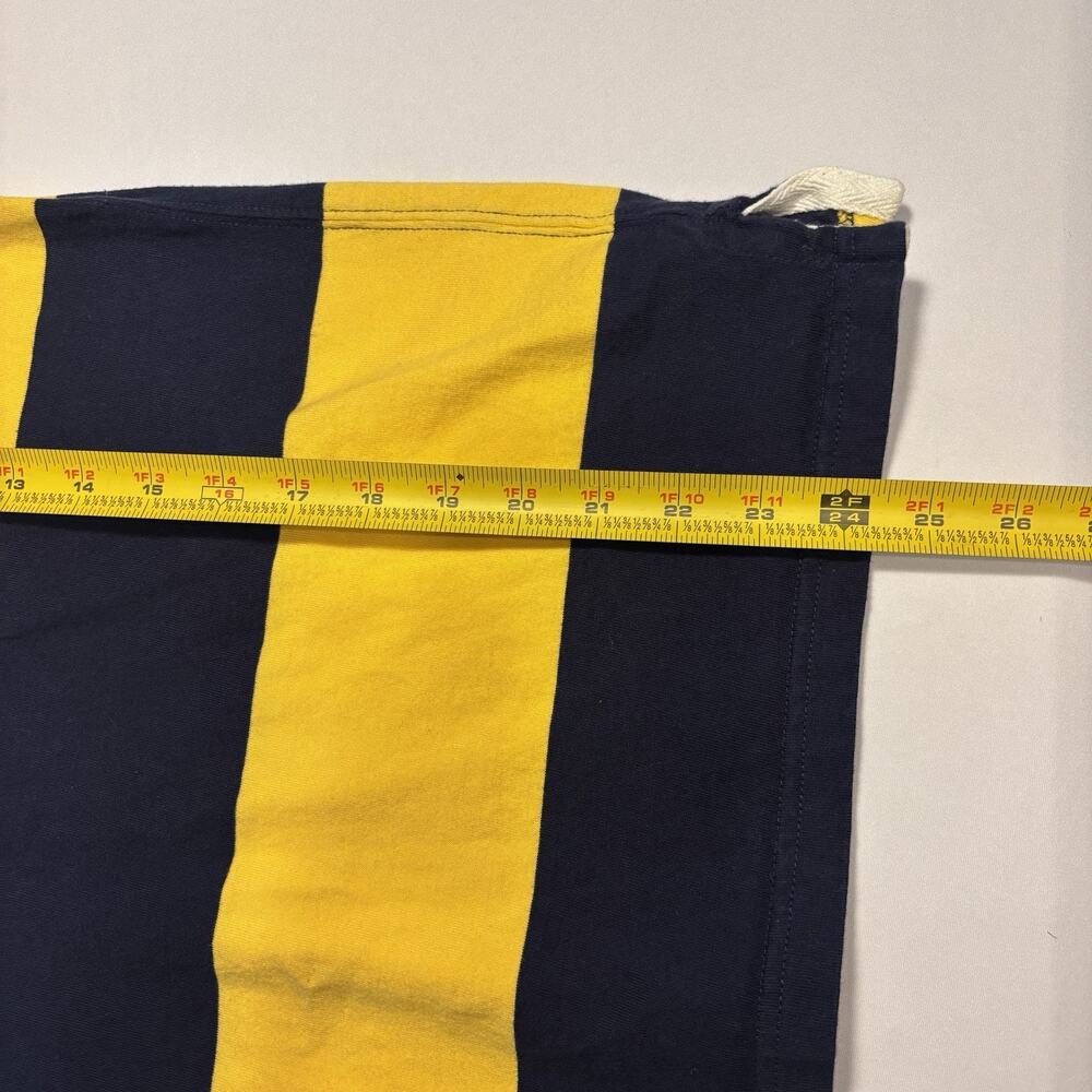 Polo Ralph Lauren Stripe Rugby, navy/yellow Size L (14-16) - Picture 4 of 5